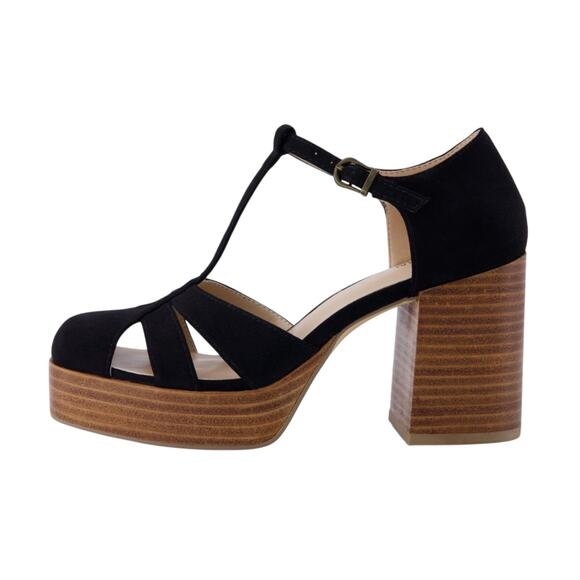 House of Harlow 1960 Tizzy Mary Jane Platform Heels Women's Size 7 NWT - Picture 1 of 7